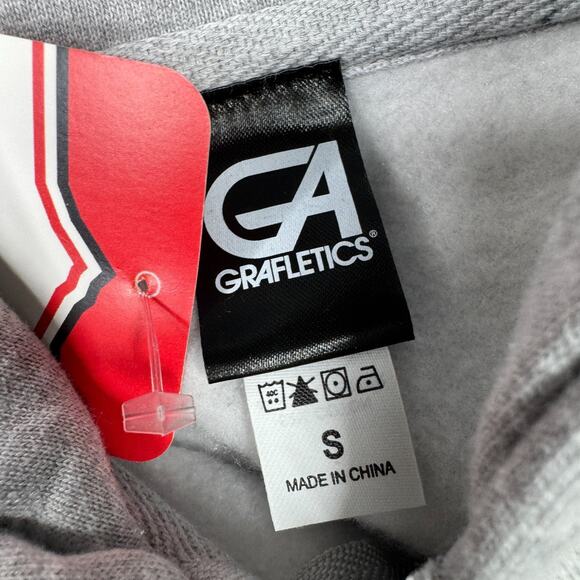 Grafletics Mount Hood Oregon Fleece Hoodie NWT S Ski Snowboard Zip Up Jacket - Picture 3 of 8